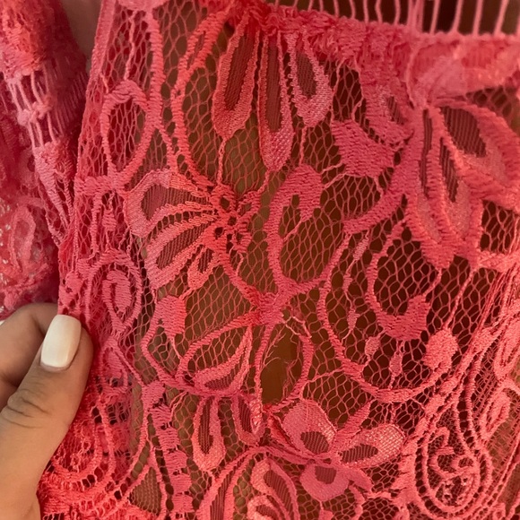 For Love and Lemons Emerie Dress - Pink - Picture 3 of 6